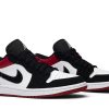 553558-116 Air Jordan 1 Low Sort tå Sko-4