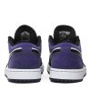 553558-125 Air Jordan 1 Low Court Lilla Sko-3