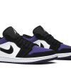 553558-125 Air Jordan 1 Low Court Lilla Sko-4