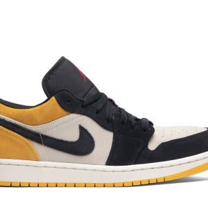 Air Jordan 1 Low Universitets Guld Sko 553558-127