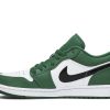 553558-301 Air Jordan 1 Low Fyrregrøn Sko-1