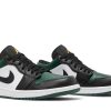 553558-371 Air Jordan 1 Low Grøn Toe Sko-4