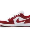 553558-611 Air Jordan 1 Low Gym Rød Hvid Sko-1