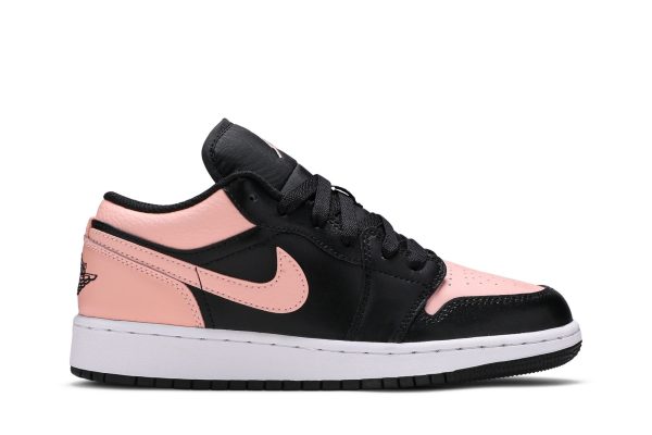 Air Jordan 1 Low GS Crimson Tint Sko 553560-034