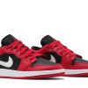 553560-061 Air Jordan 1 Low GS Black Very Berry Sko-4