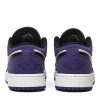 553560-125 Air Jordan 1 Low GS Court Purple Sko-2