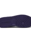 553560-125 Air Jordan 1 Low GS Court Purple Sko-3