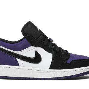 Air Jordan 1 Low GS Court Purple Sko 553560-125