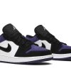 553560-125 Air Jordan 1 Low GS Court Purple Sko-4