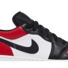 553560-612 Air Jordan 1 Low GS Bred Toe Sko-1