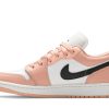 553560-800 Air Jordan 1 Low GS Light Arctic Pink Sko-1