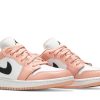 553560-800 Air Jordan 1 Low GS Light Arctic Pink Sko-4