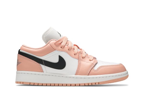 Air Jordan 1 Low GS Light Arctic Pink Sko 553560-800