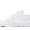 554723-101 Air Jordan 1 Low GS Aurora Green Sko-1