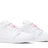 554723-101 Air Jordan 1 Low GS Aurora Green Sko-4