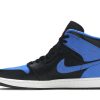 554724-048 Air Jordan 1 Mid Royal Splatter Sko-1