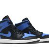 554724-048 Air Jordan 1 Mid Royal Splatter Sko-4