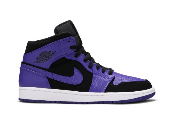 Air Jordan 1 Mid Dark Concord Sko 554724-051