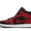 554724-054 Air Jordan 1 Mid Reverse Bred Sko-1