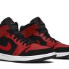 554724-054 Air Jordan 1 Mid Reverse Bred Sko-4