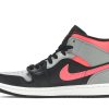 554724-059 Air Jordan 1 Mid Pink Shadow Sko-2