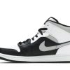 554724-073 Air Jordan 1 Mid White Shadow Sko-1