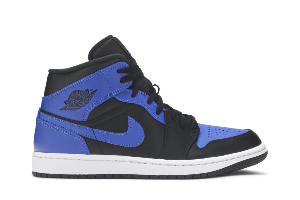 Air Jordan 1 Mid Hyper Royal Sko 554724-077