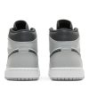 554724-078 Air Jordan 1 Mid Light Smoke Grey Sko-3