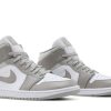 554724-082 Air Jordan 1 Mid College Grey Sko-4