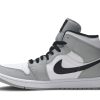 554724-092 Air Jordan 1 Mid Smoke Grey Sko-1