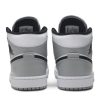 554724-092 Air Jordan 1 Mid Smoke Grey Sko-3