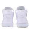 554724-109 Air Jordan 1 Mid Triple White Sko-3