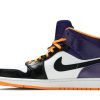 554724-117 Air Jordan 1 Mid Phoenix Suns Sko-1