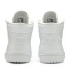 554724-129 Air Jordan 1 Mid Triple White 2019 Sko-3