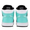 554724-132 Air Jordan 1 Mid Tropical Twist Igloo Sko-3