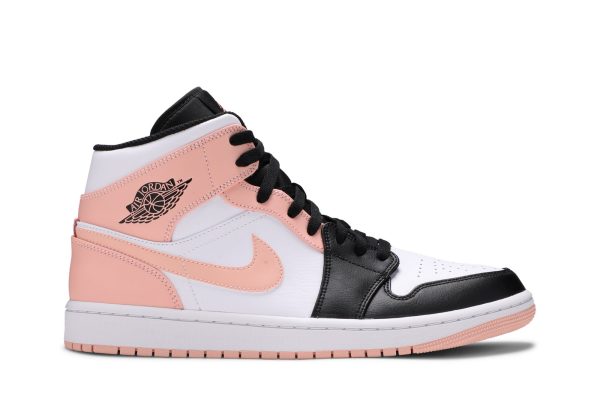 Air Jordan 1 Mid Crimson Tint Sko 554724-133