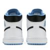 554724-141 Air Jordan 1 Mid Laser Blue Sko-3