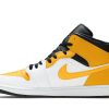 554724-170 Air Jordan 1 Mid University Gold Sko-1