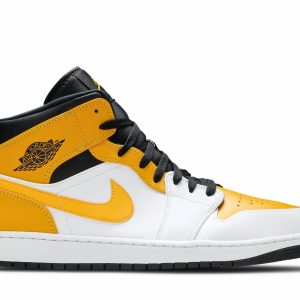 Køb Air Jordan 1 Mid University Gold Sko 554724-170