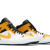 554724-170 Air Jordan 1 Mid University Gold Sko-4