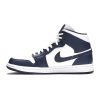 554724-174 Air Jordan 1 Mid Obsidian Sko-1