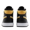 554724-177 Air Jordan 1 Mid Black University Gold Sko-3