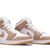 554724-271 Air Jordan 1 Mid Tan Gum Sko-4