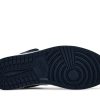 554724-411 Air Jordan 1 Mid Armory Navy Sko-2