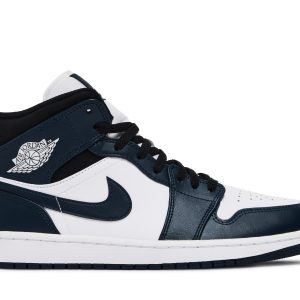 Air Jordan 1 Mid Armory Navy Sko 554724-411