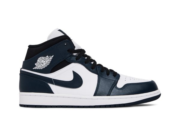 Air Jordan 1 Mid Armory Navy Sko 554724-411