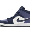 554724-445 Air Jordan 1 Mid Sanded Purple Sko-1