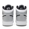 554725-092 Air Jordan 1 Mid GS Light Smoke Grey Sko-3