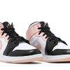 554725-133 Air Jordan 1 Mid GS Crimson Tint Sko-4