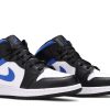 554725-140 Air Jordan 1 Mid GS Racer blå Sko-4